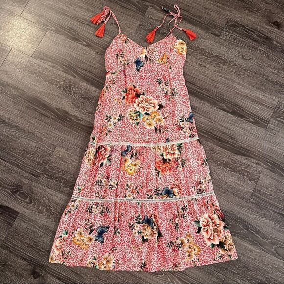 Farm Rio for Anthropologie Verbena Midi Dress - Picture 1 of 7